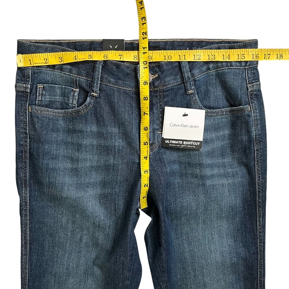 NWT Calvin Klein Ultimate Bootcut Jeans Size 8x32 - Picture 8 of 9